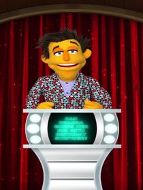 Poster for Birthday video from Larry Lips Game Show Host