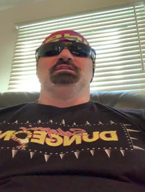 Poster for Birthday video from Johnny swinger