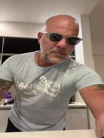 Poster for Birthday video from Bruce Willis Double/Impersonator