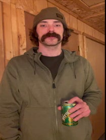 Poster for Birthday video from Old Time Hawkey