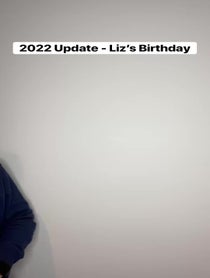 Poster for Birthday video from Greg Johnstone