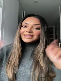 Poster for Birthday video from Afshan Azad