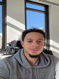 Poster for Birthday video from Seth Curry