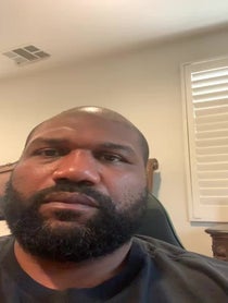 Poster for Birthday video from Rampage Jackson