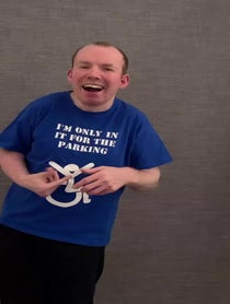 Poster for Birthday video from Lost Voice Guy