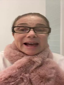 Poster for Birthday video from Tovah Feldshuh