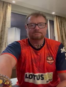Poster for Birthday video from Lance Klusener