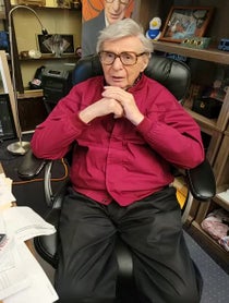 Poster for Birthday video from The Amazing Kreskin