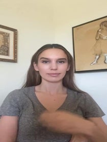 Poster for Birthday video from Christy Carlson Romano