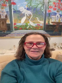 Poster for Birthday video from Pam Shriver