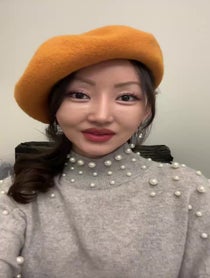 Poster for Pep Talk video from Yeonmi Park