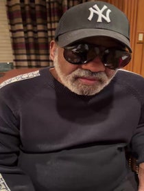 Poster for Birthday video from Ronald Isley
