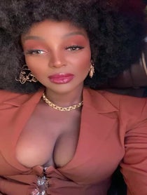 Poster for Birthday video from Amara La Negra