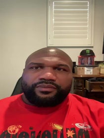 Poster for Pep Talk video from Rampage Jackson