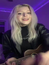 Poster for Christmas video from Caroline Dare