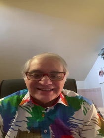 Poster for Christmas video from Barry Simmons