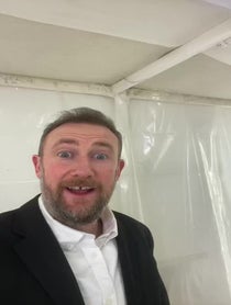 Poster for Birthday video from Alex Horne & Greg Davies