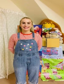 Poster for Birthday video from Emma Grace Arends - Actor - Daisy - PEPPA PIG