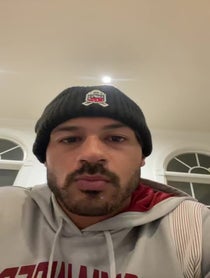 Poster for Christmas video from Logan Thomas