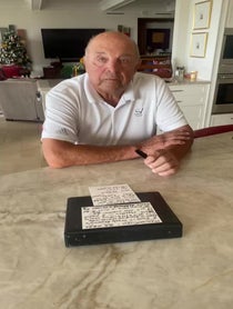 Poster for Holiday video from Barry Alvarez