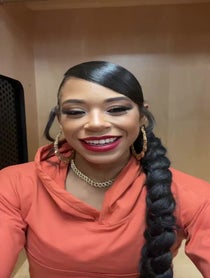 Poster for Birthday video from Bianca Belair