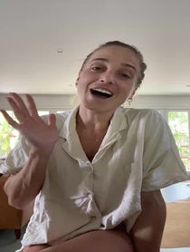 Poster for Christmas video from Genevieve LaCaze