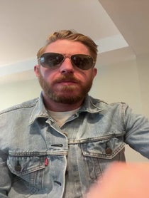 Poster for Holiday video from Orange Cassidy