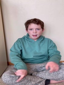 Poster for Birthday video from Gavin Thomas