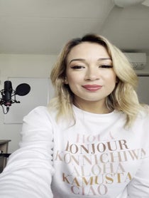 Poster for Birthday video from Trish J.