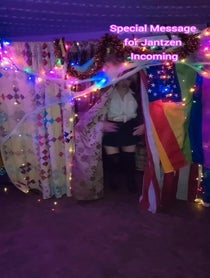 Poster for Gift video from Allegra "Pi" DuVal as Britney Spears