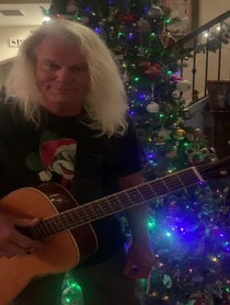 Poster for Christmas video from Bruce Hall
