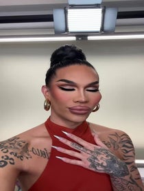 Poster for Christmas video from Kimora Blac