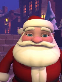 Poster for Christmas video from Santa Claus