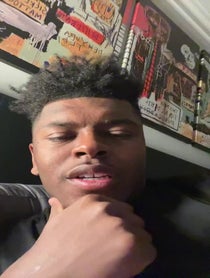 Poster for Christmas video from Jaylinn Hawkins