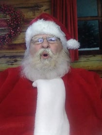 Poster for Christmas video from Santa P. Claus of Mid TN