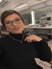 Poster for Birthday video from Melanie Newman