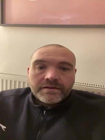 Poster for Christmas video from Daddy May Cooks