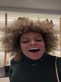 Poster for Christmas video from Fleur East