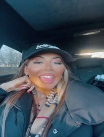 Poster for Christmas video from Chloe Ferry