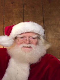 Poster for Christmas video from Santa Claus
