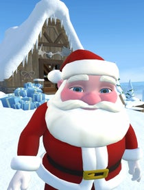 Poster for Christmas video from Santa Claus