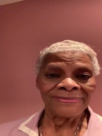 Poster for Christmas video from Dionne Warwick