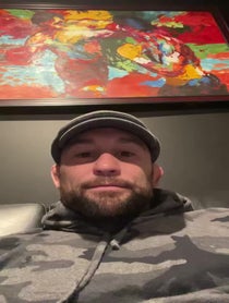 Poster for Holiday video from Frankie Edgar