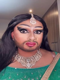 Poster for Christmas video from Lady Bushra