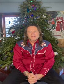 Poster for Christmas video from Steve Austin