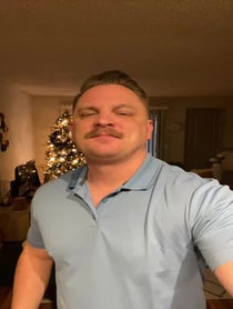 Poster for Birthday video from The Dancing Blue Shirt Guy