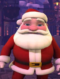 Poster for Christmas video from Santa Claus