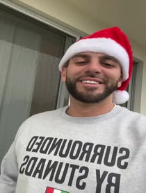 Poster for Christmas video from Danny Louisa