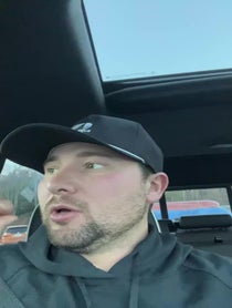 Poster for Christmas video from Cal Raleigh