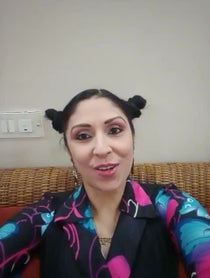 Poster for Christmas video from Pooja Misra